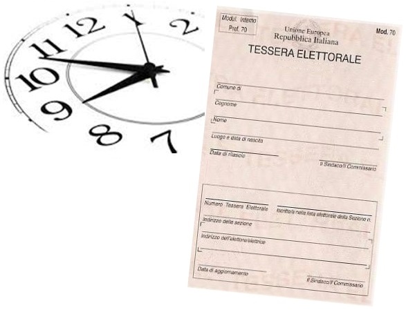 APERTURA STRAORDINARIA PER IL RILASCIO DELLE TESSERE ELETTORALI