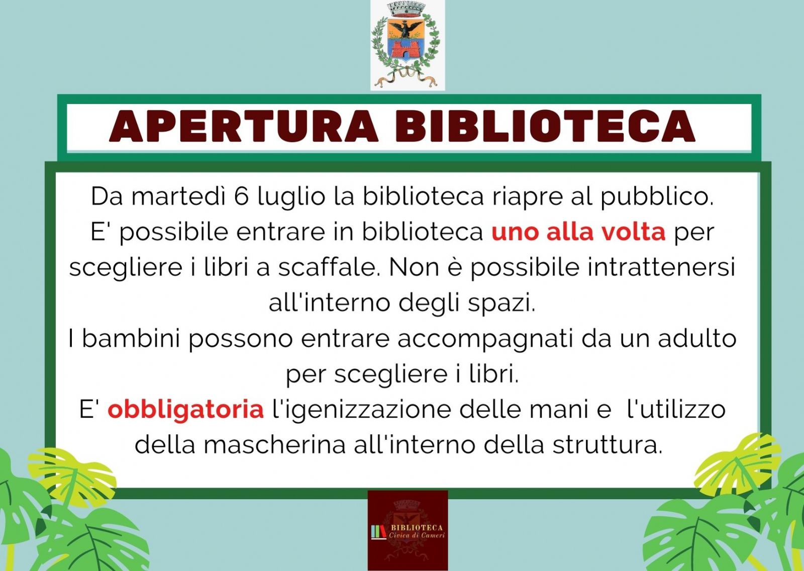 Apertura Biblioteca