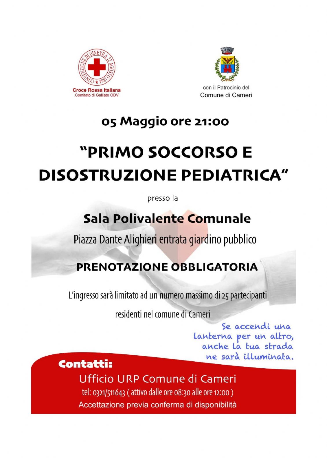 PRIMO SOCCORSO E DISOSTRUZIONE PEDIATRICA
