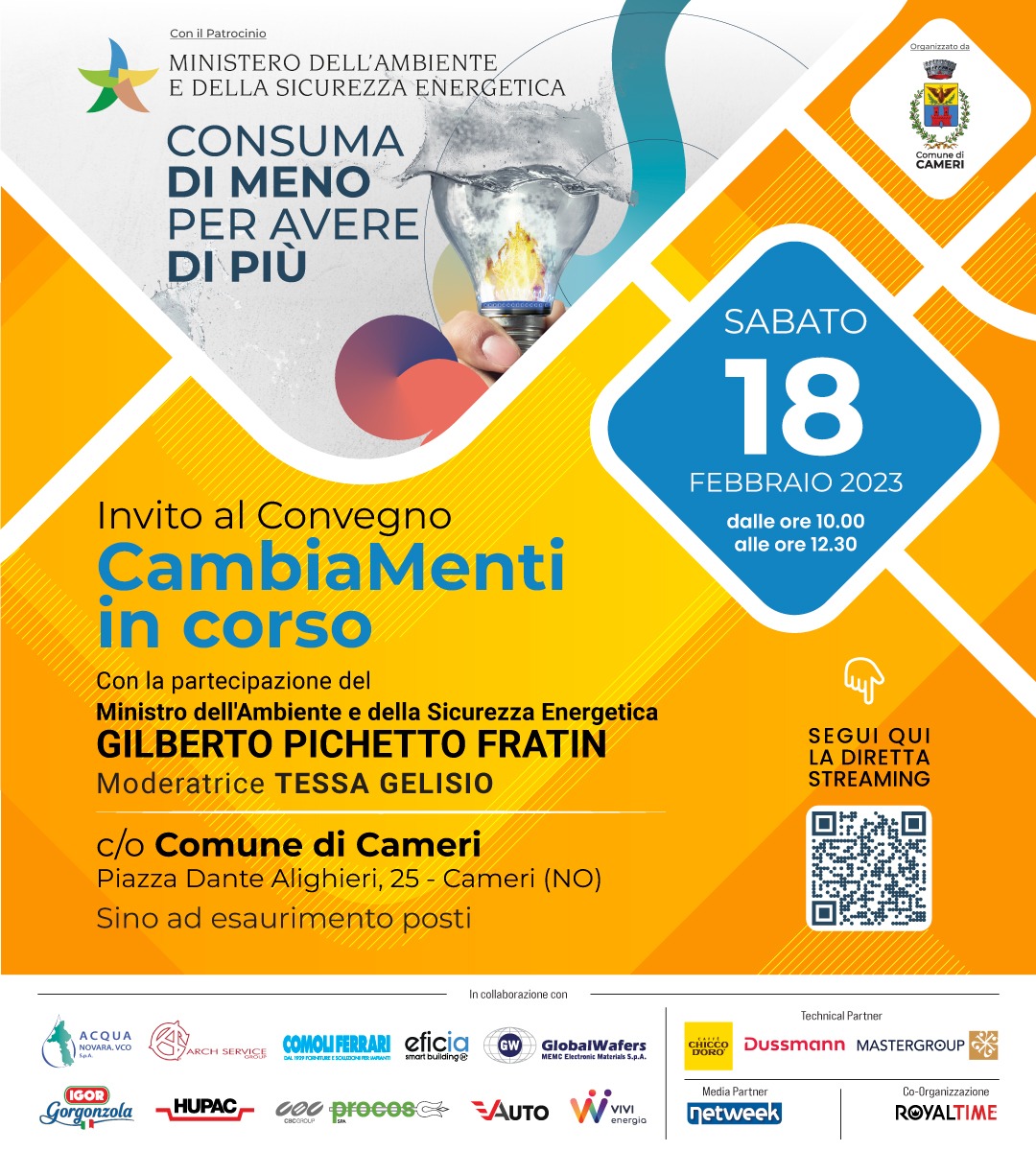CONVEGNO CAMBIAMENTI IN CORSO