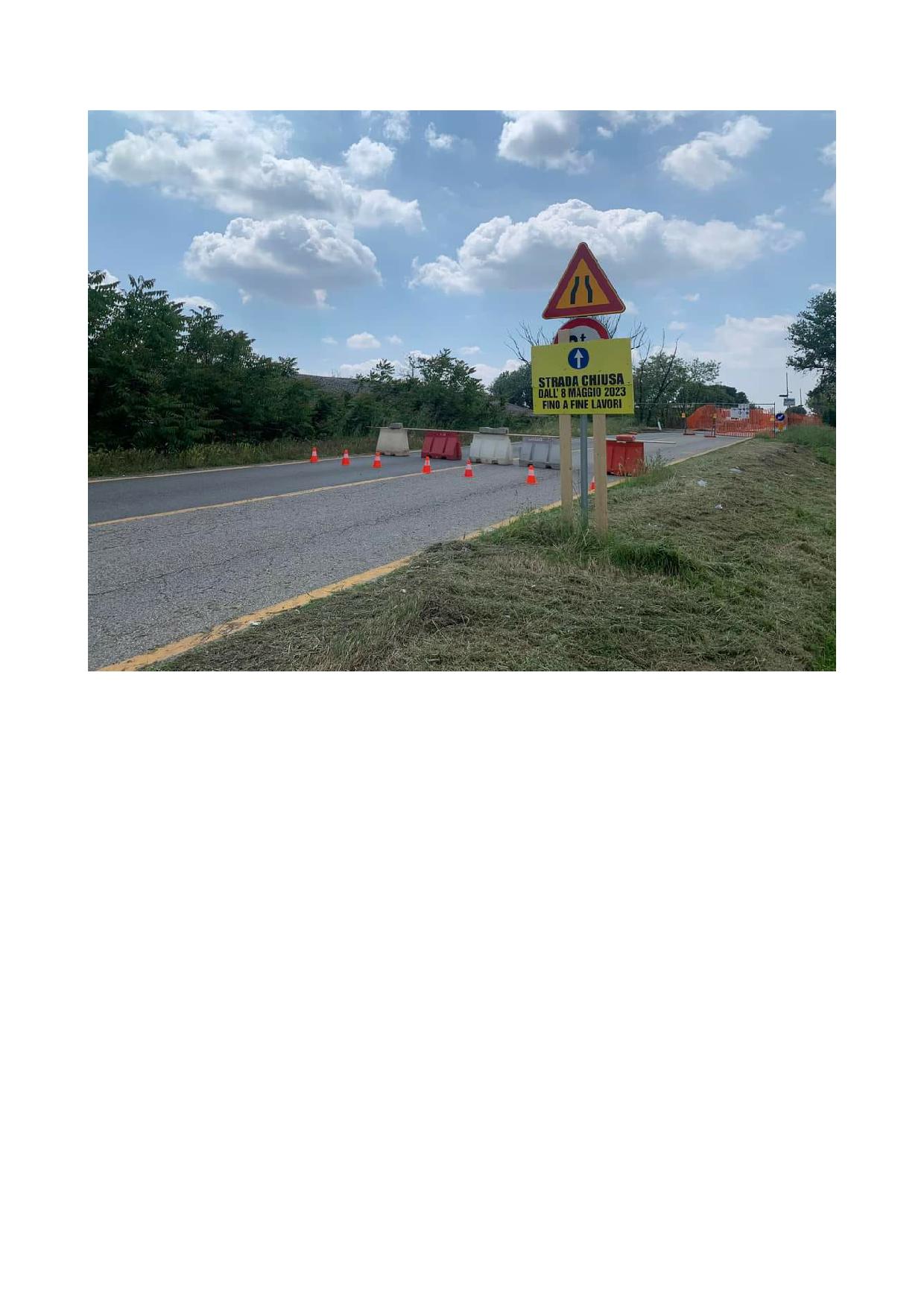 Sospensione traffico veicolare