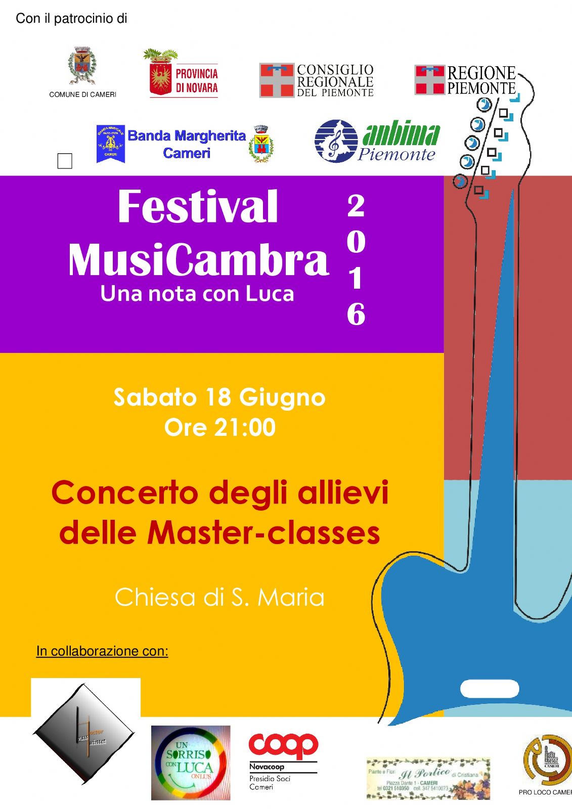Una nota per Luca