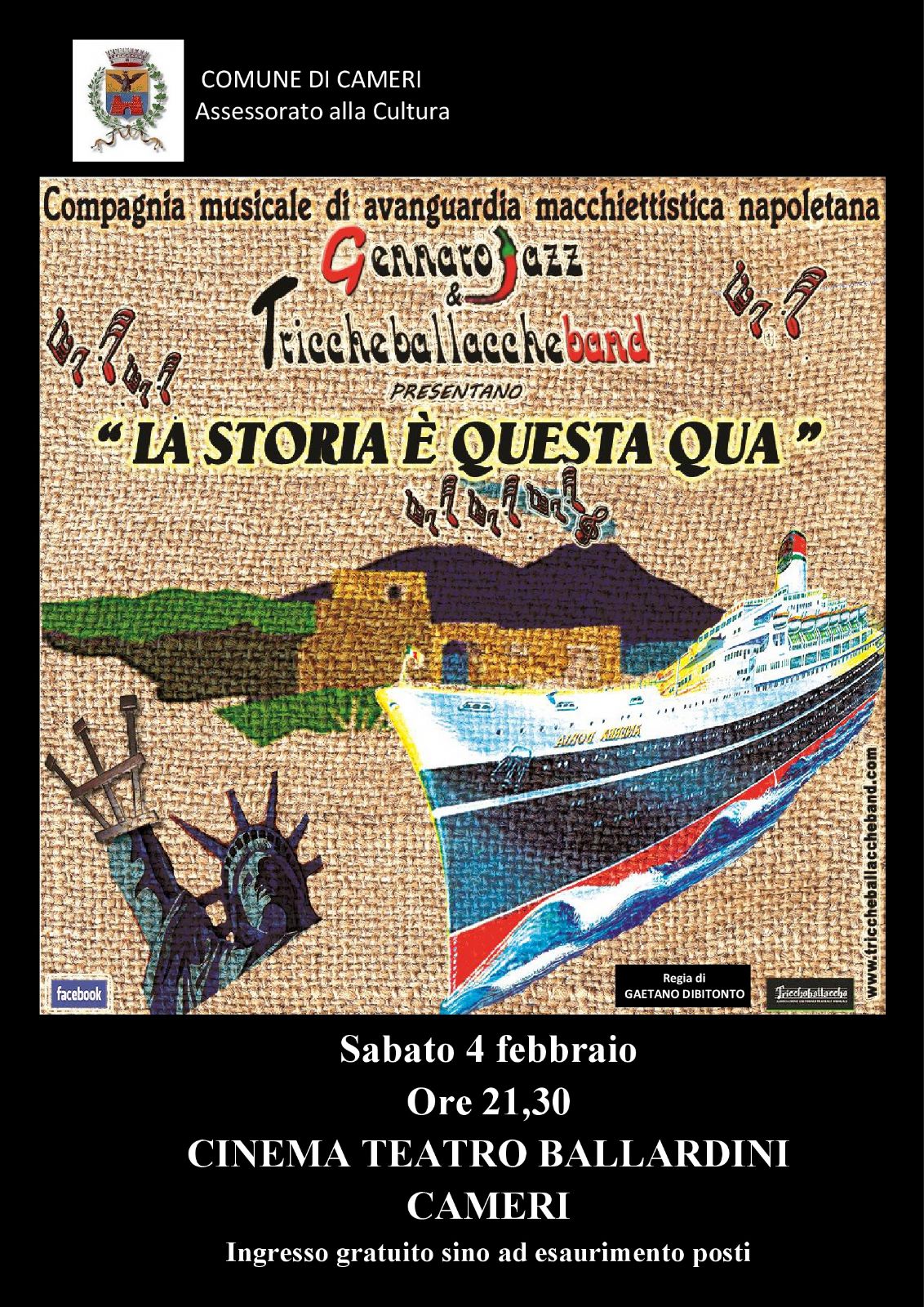 LA STORIA E' QUESTA QUA