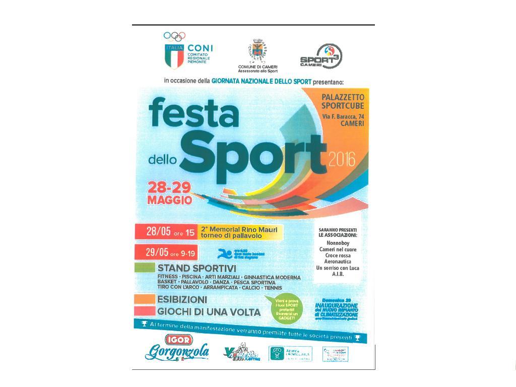 La Festa dello Sport