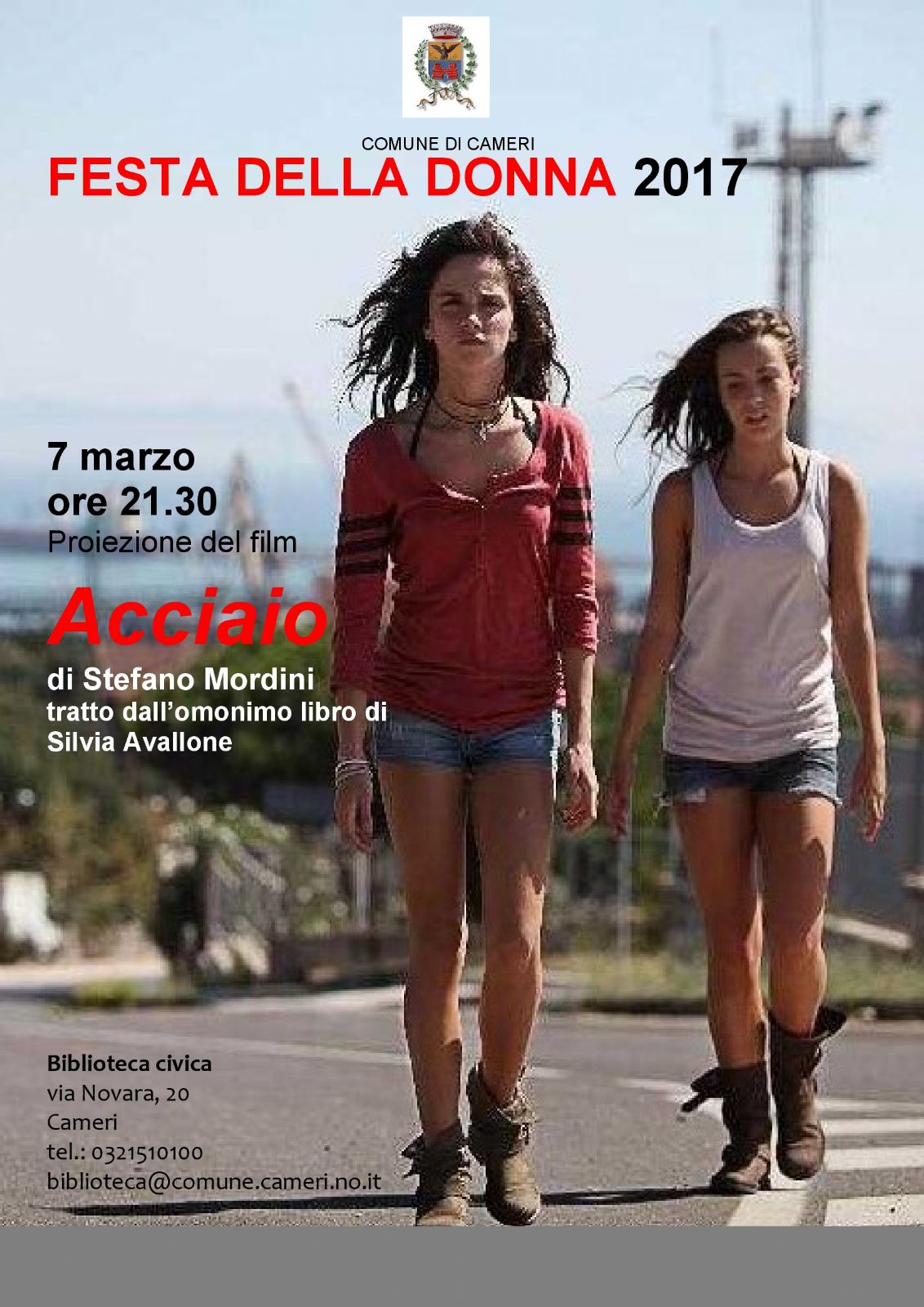 Proiezione del film Acciaio