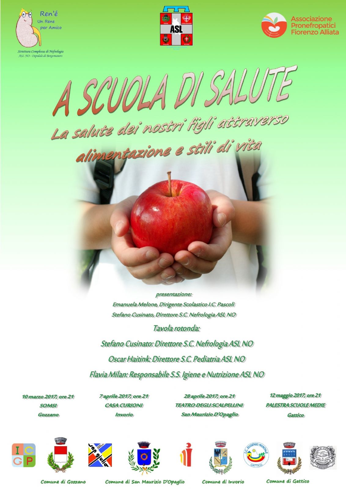 A Scuola di salute...la salute passa attraverso i banchi di scuola