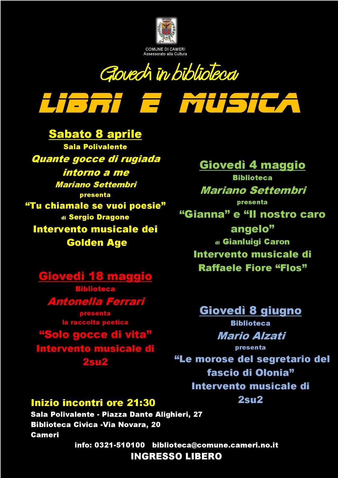 LIBRI E MUSICA