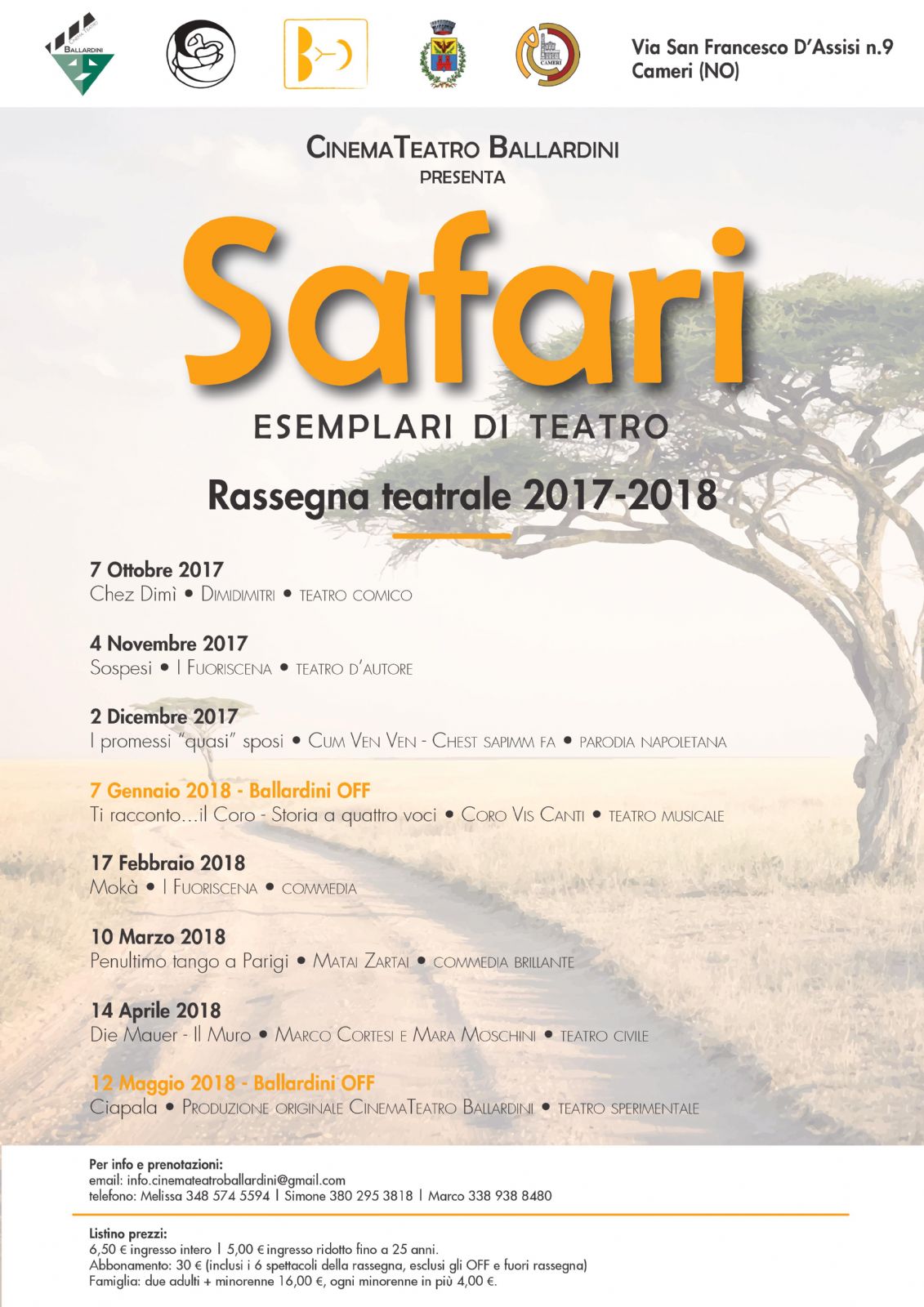 Rassegna teatrale