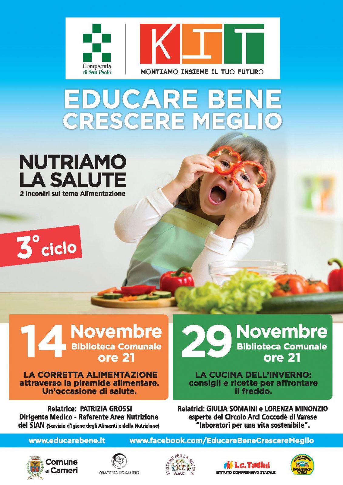 Ciclo incontri Educare bene Crescere meglio
