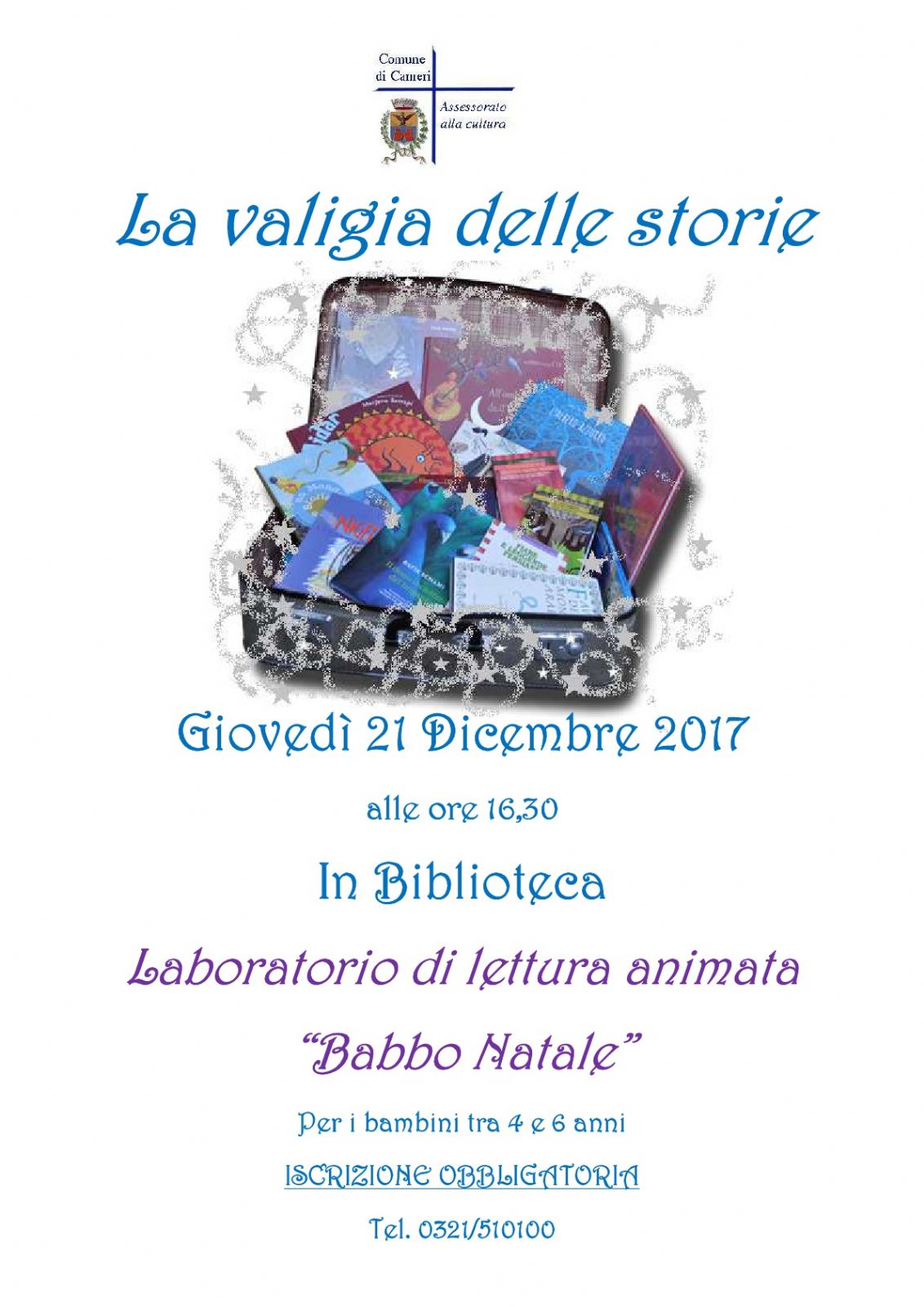 Laboratorio di lettura animata “BABBO NATALE”