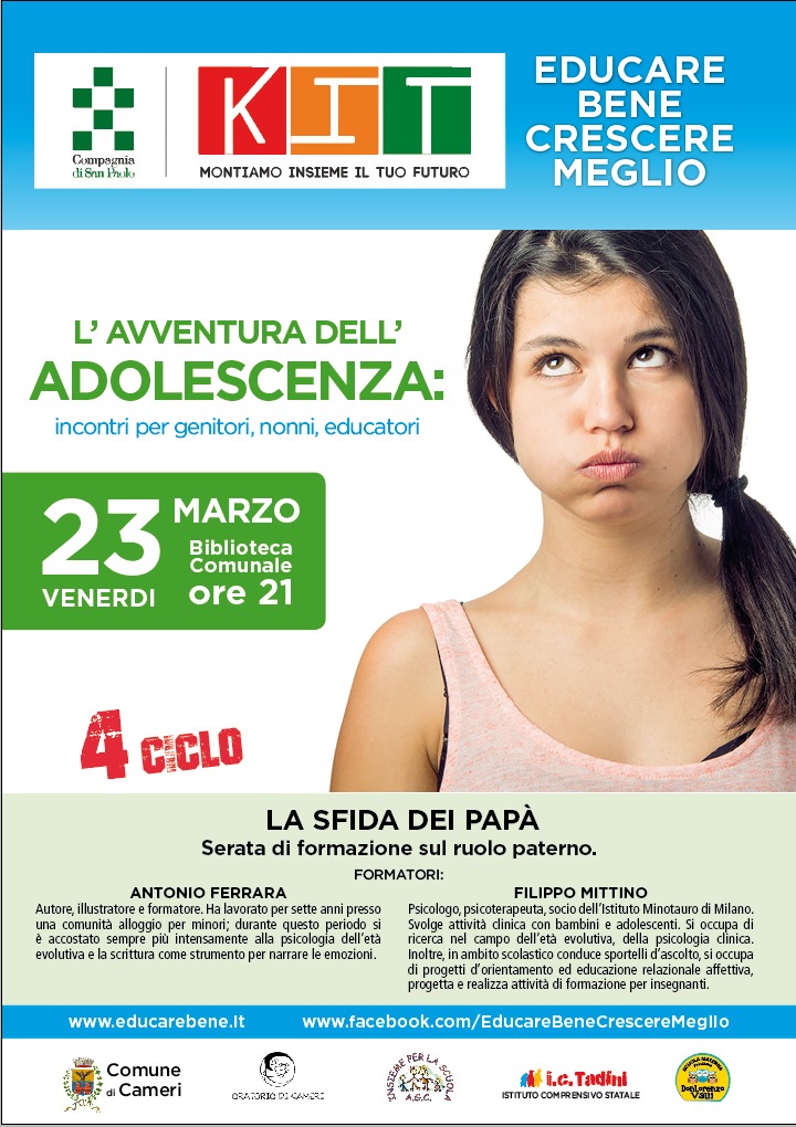 L'avventura dell'adolescenza. Incontro