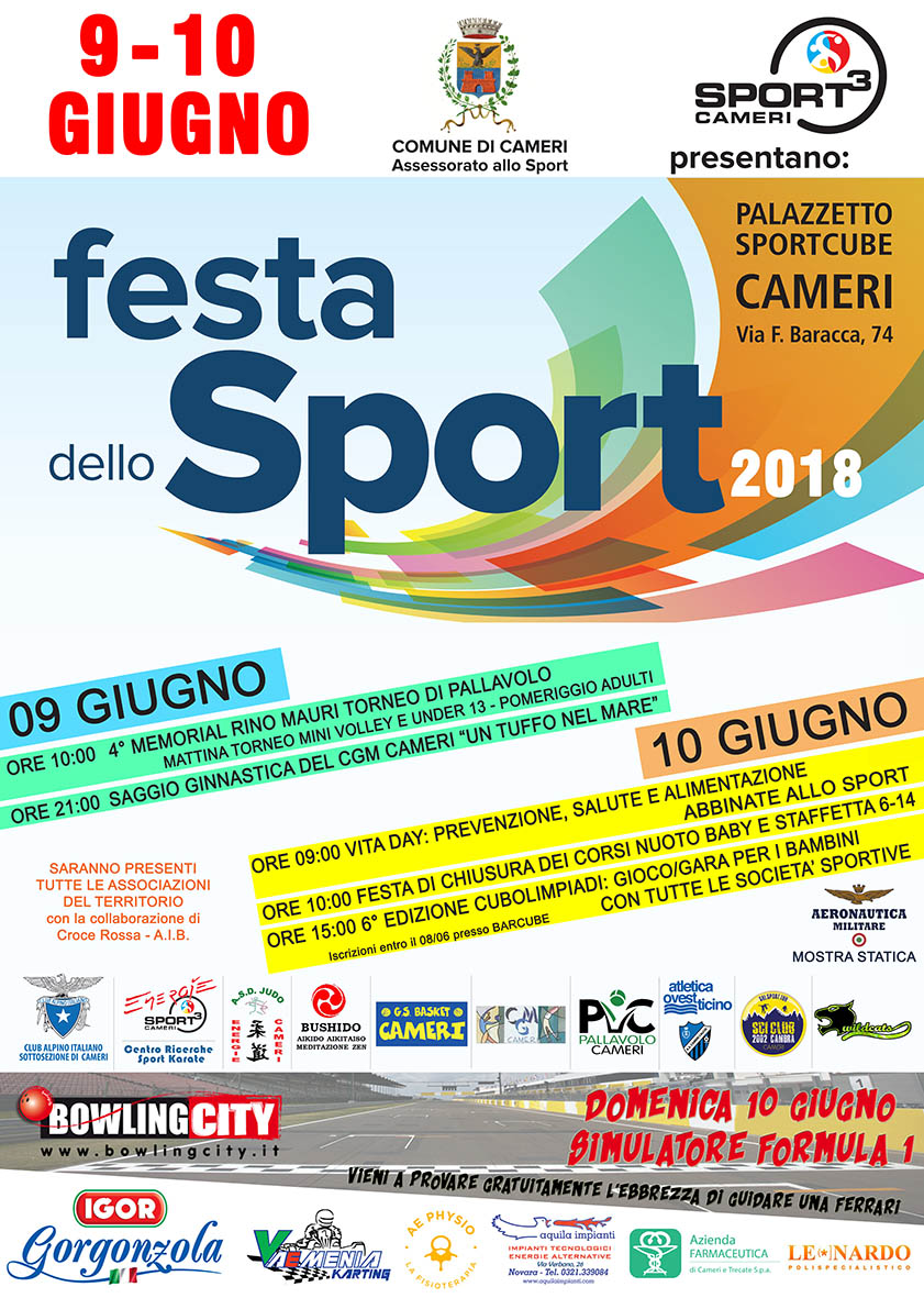 Festa dello Sport 2018
