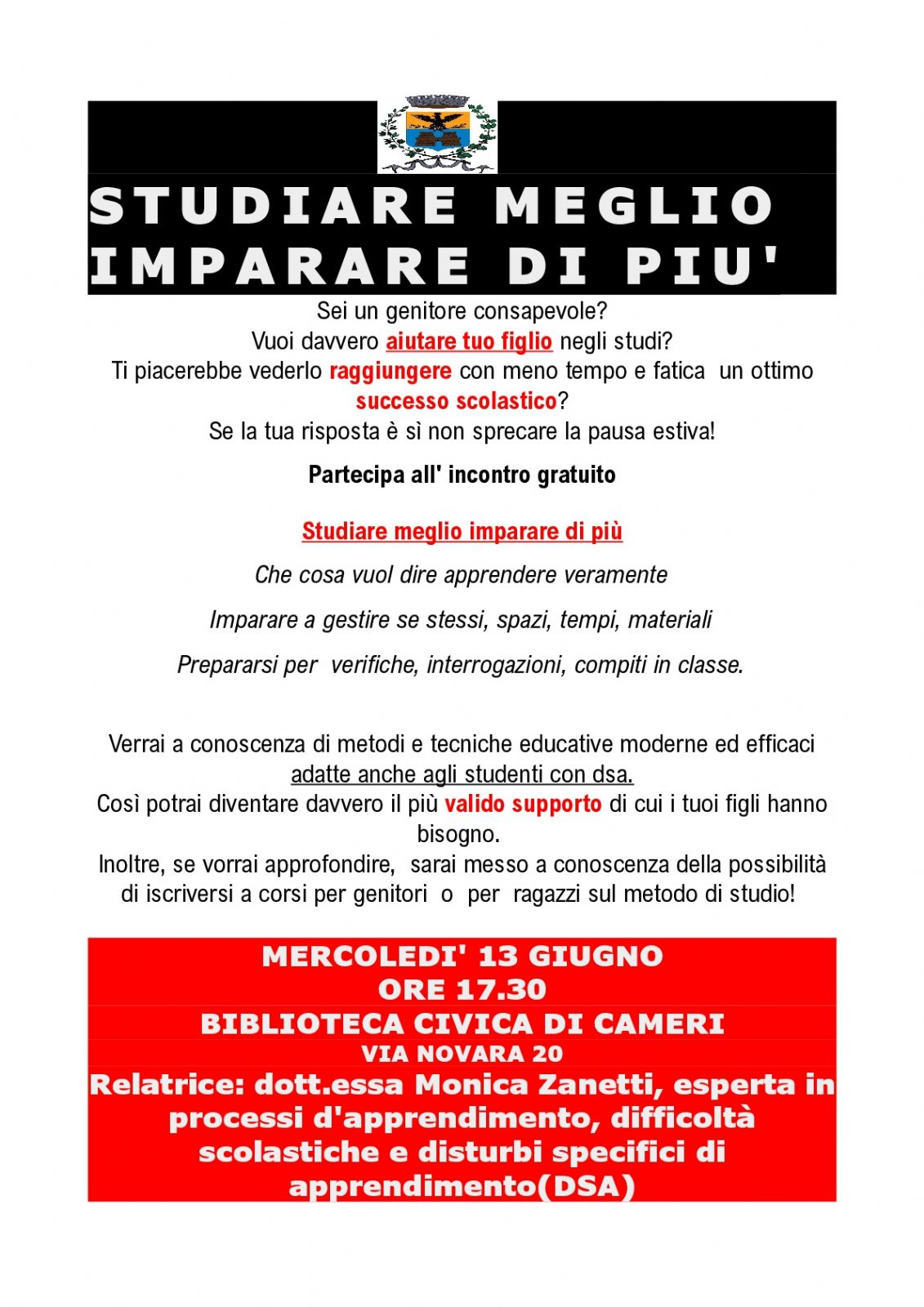 Studiare meglio, imparare di più.