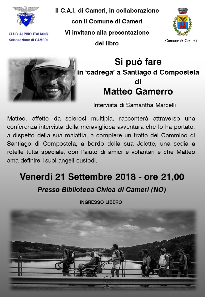 Presentazione "Si può fare in ‘cadrega’ a Santiago di Compostela"