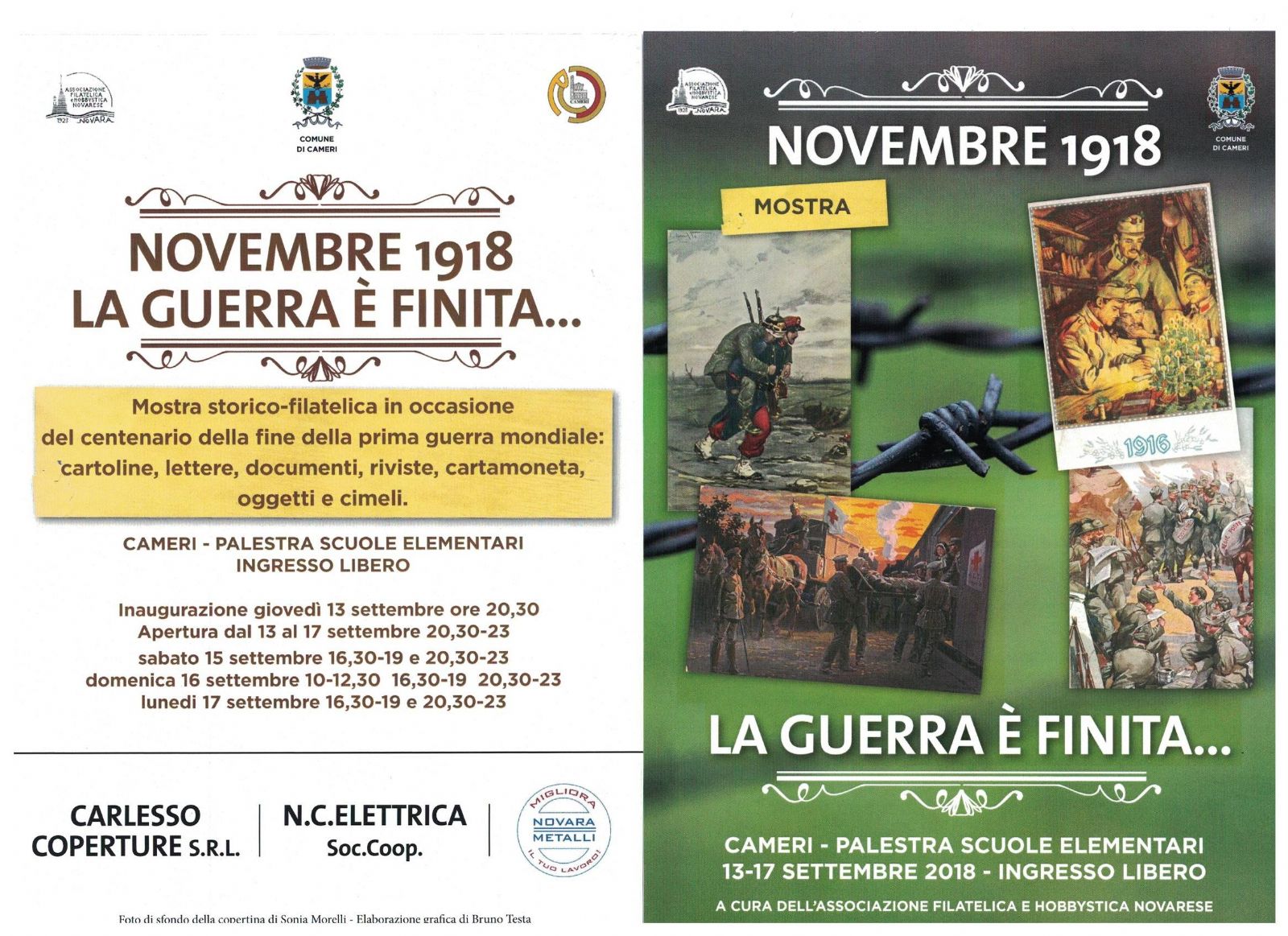 Novembre 1918... la guerra è finita!