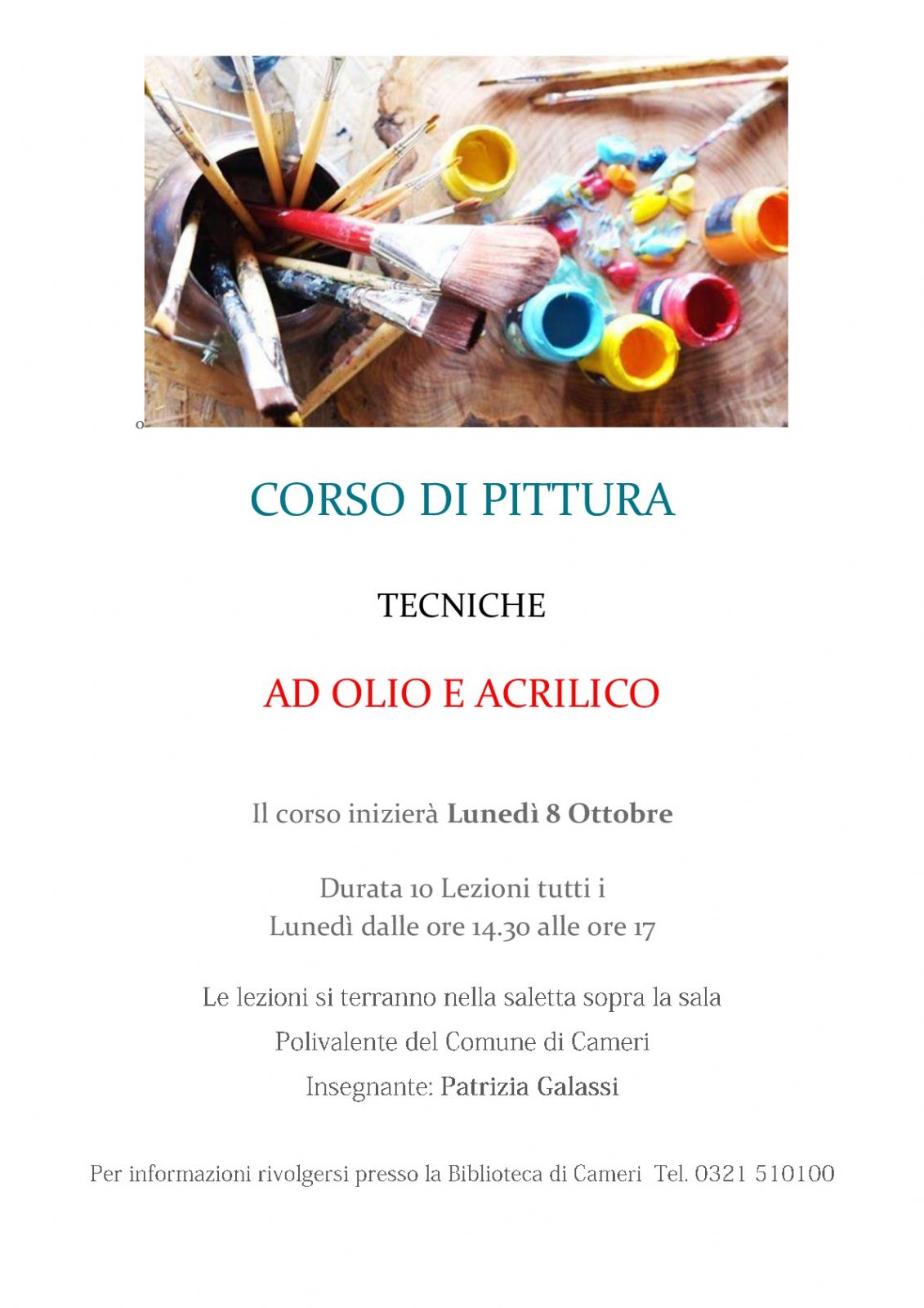 CORSO DI PITTURA