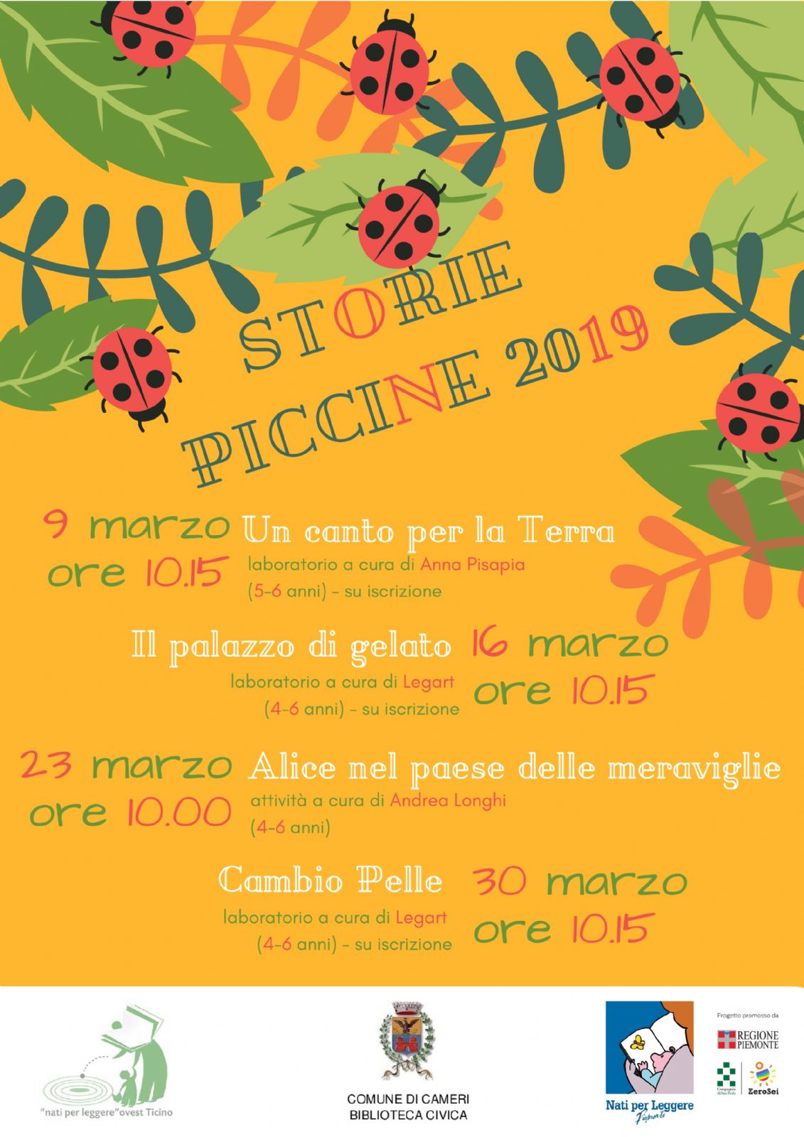 Storie piccine a Cameri