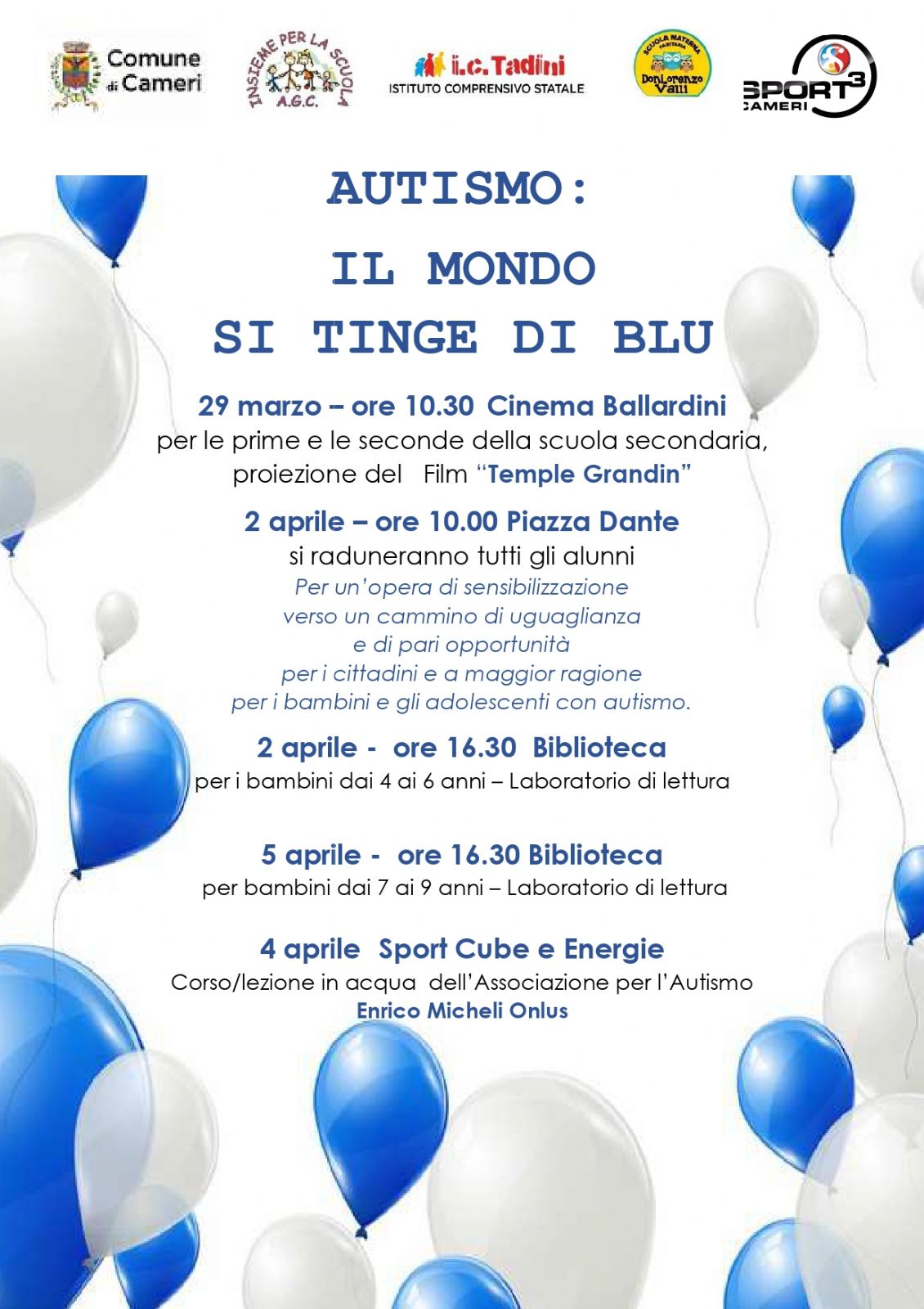 Autismo: il mondo si tinge di blu