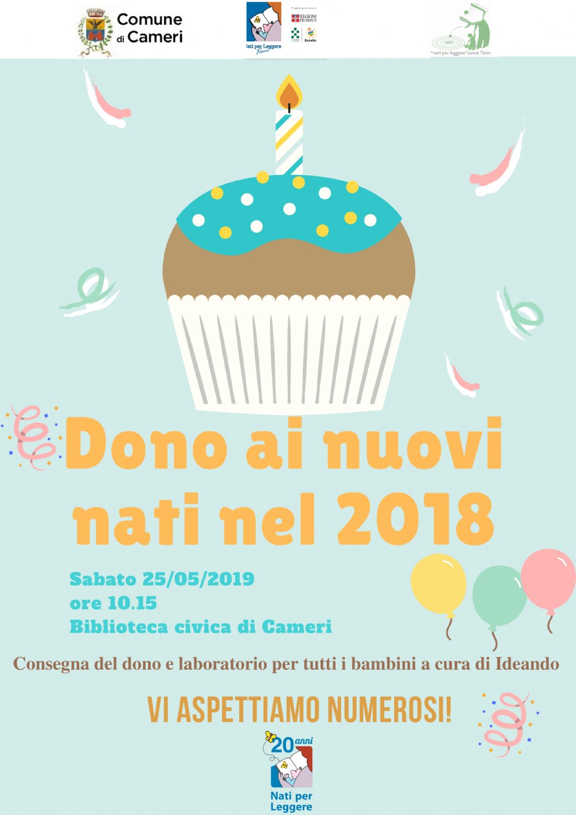Dono ai nuovi nati nel 2018