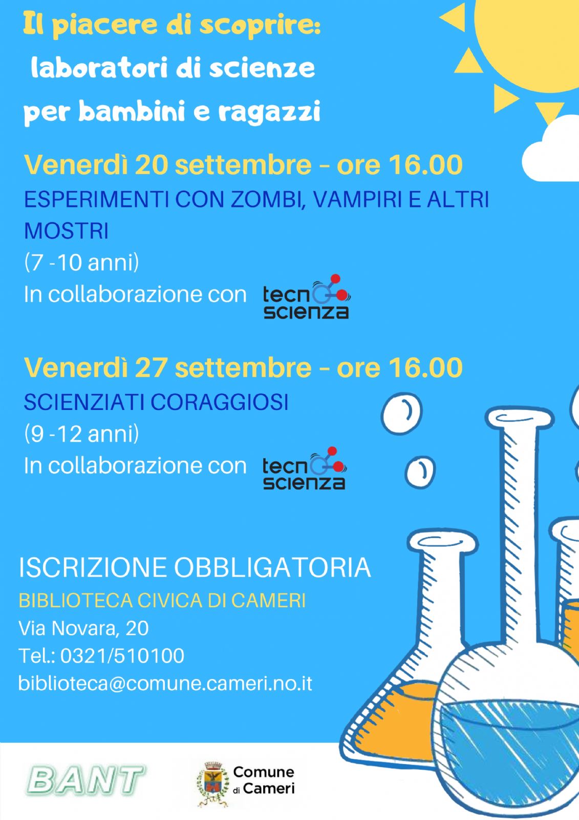 Il piacere di scoprire: laboratori di scienza per bambini e ragazzi