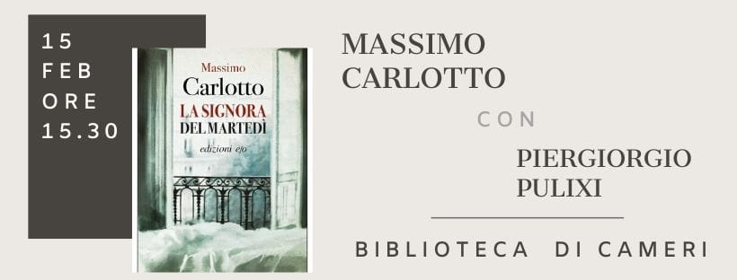 Massimo Carlotto e Pulixi a Cameri