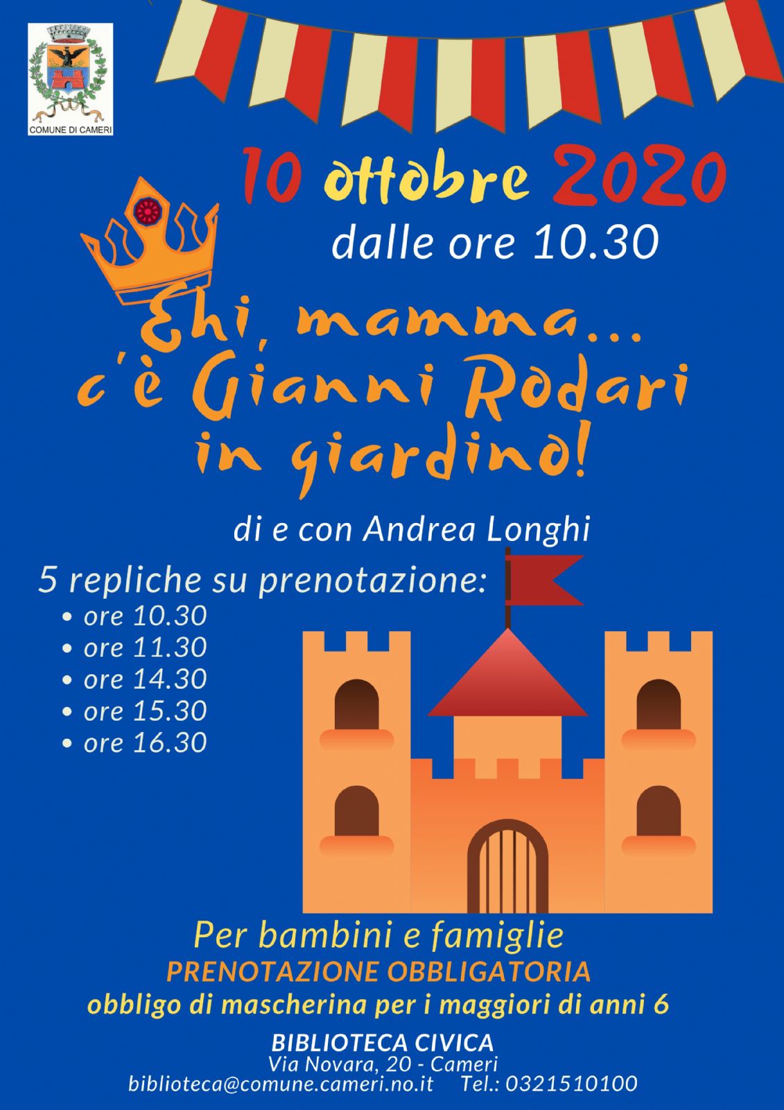 Ehi, Mamma c'è Rodari in giardino!