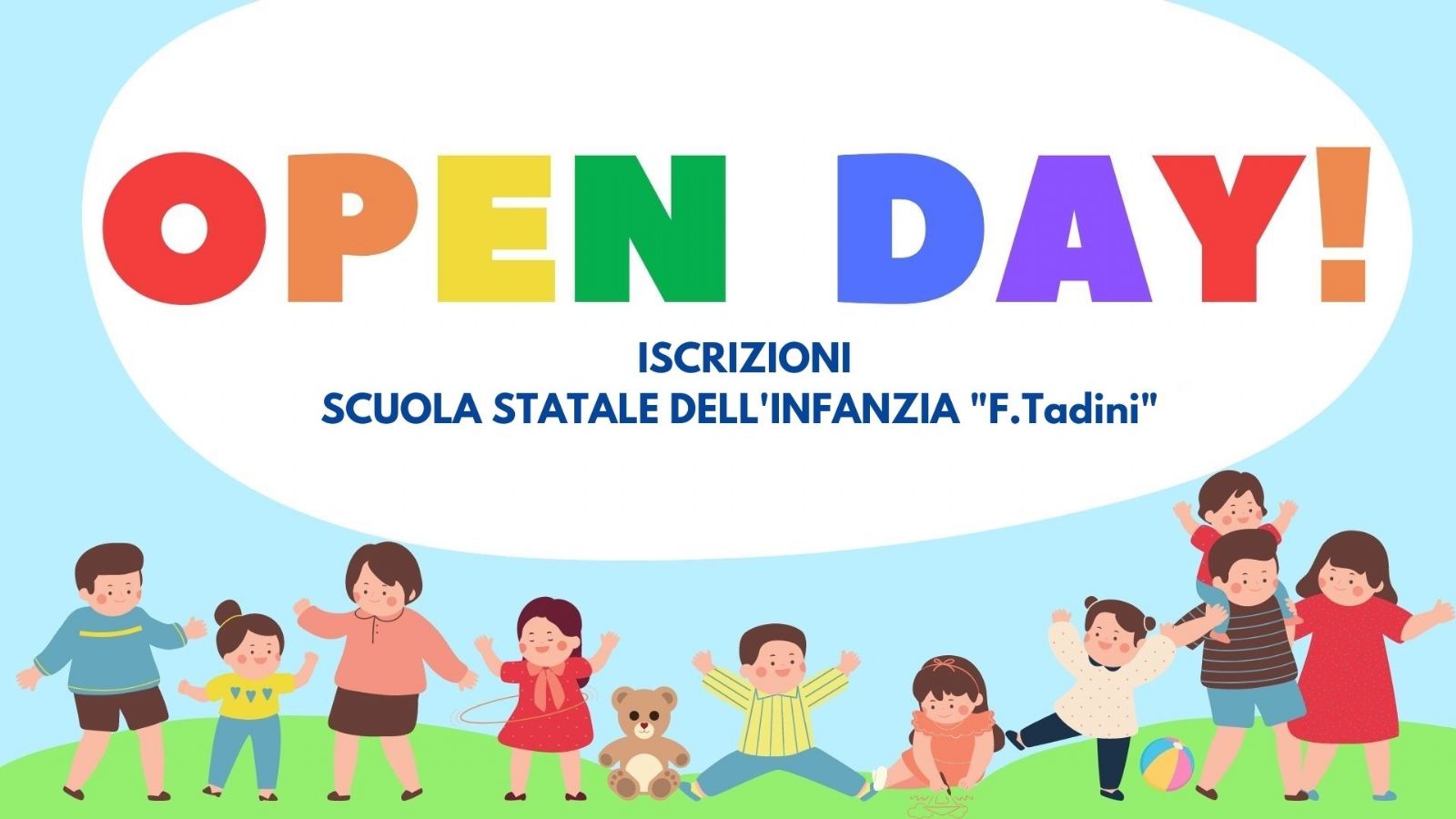 Open Day Digitale - Scuola Statale dell'infanzia "F.Tadini"