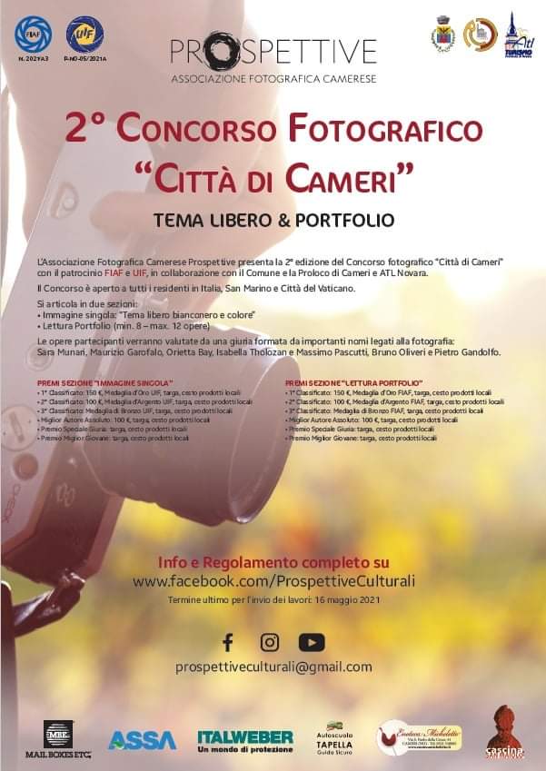 2° Concorso Fotografico "Città di Cameri"