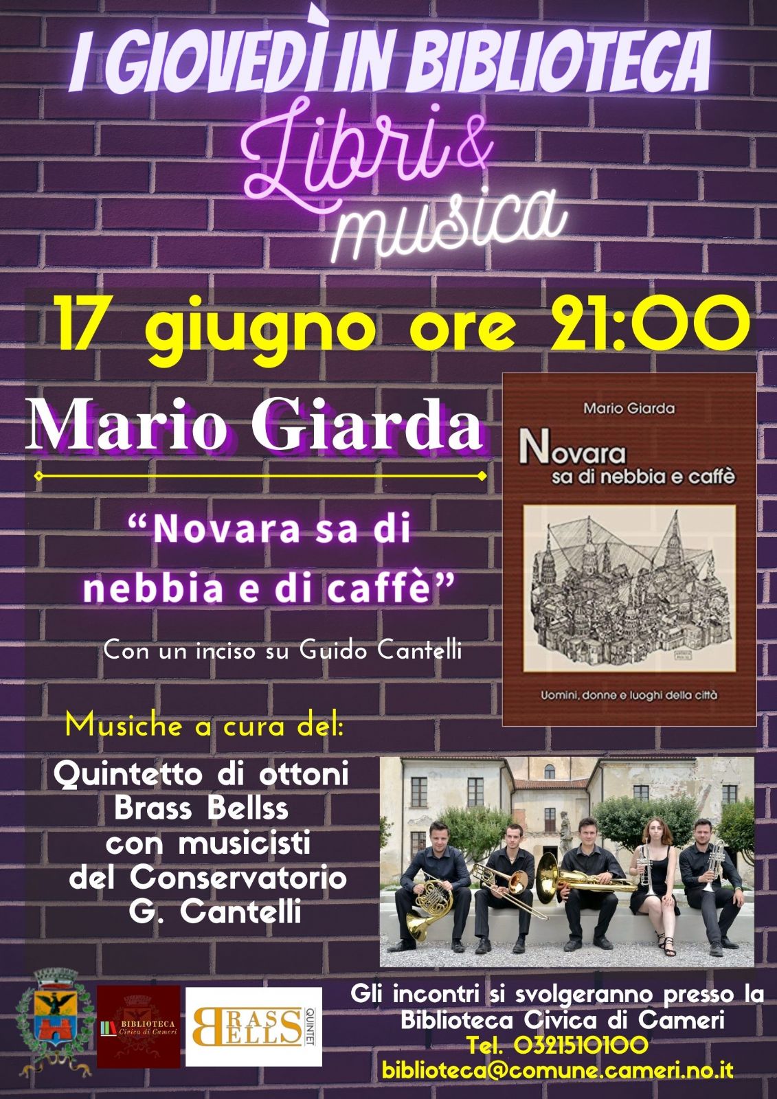 I Giovedì in Biblioteca - Libri&Musica