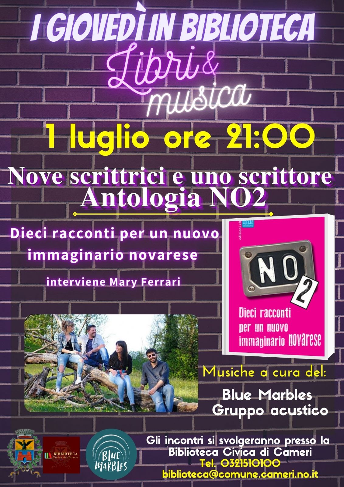 "I Giovedì in Biblioteca" Libri&Musica