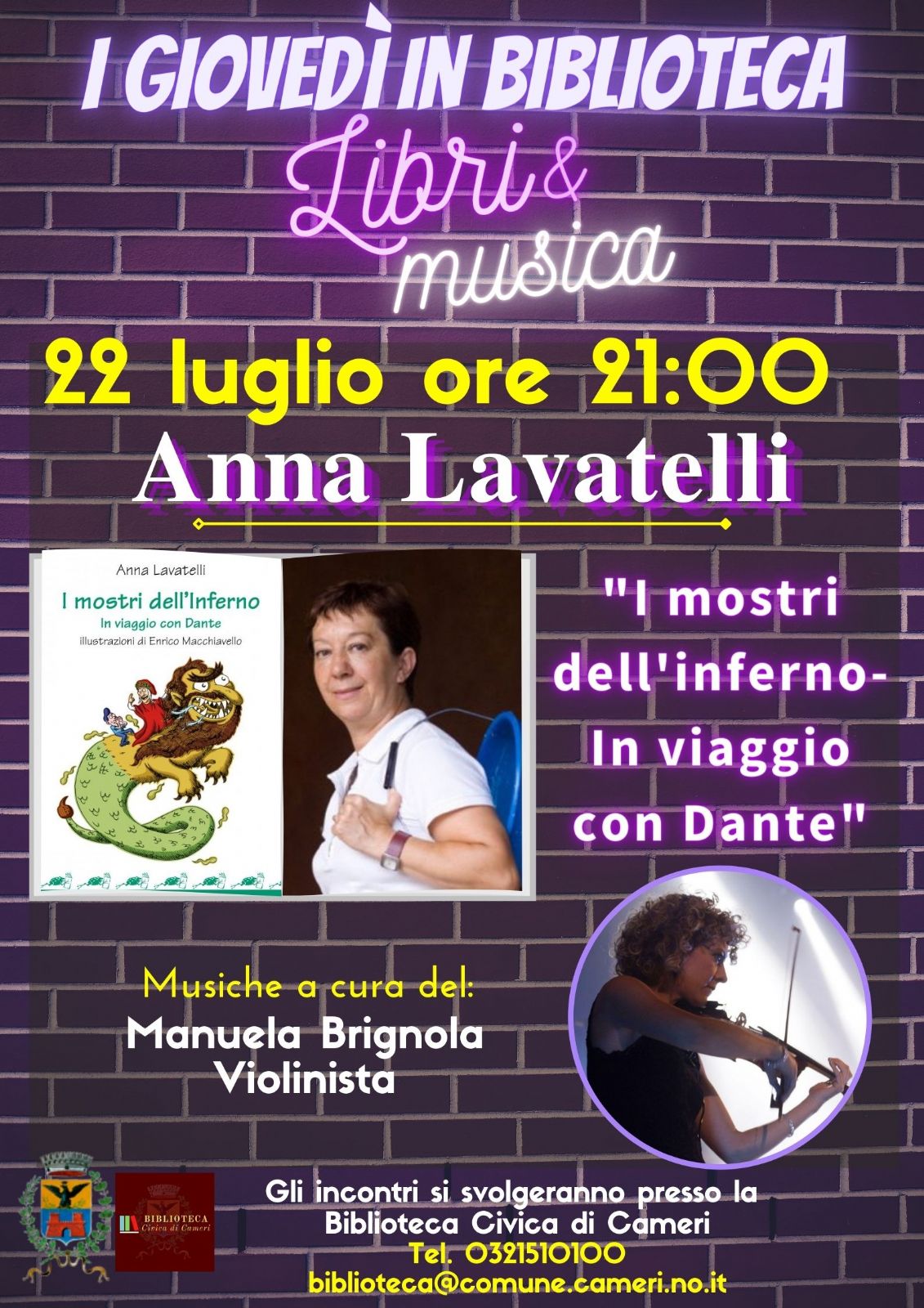 “I giovedì in biblioteca - Libri & Musica”