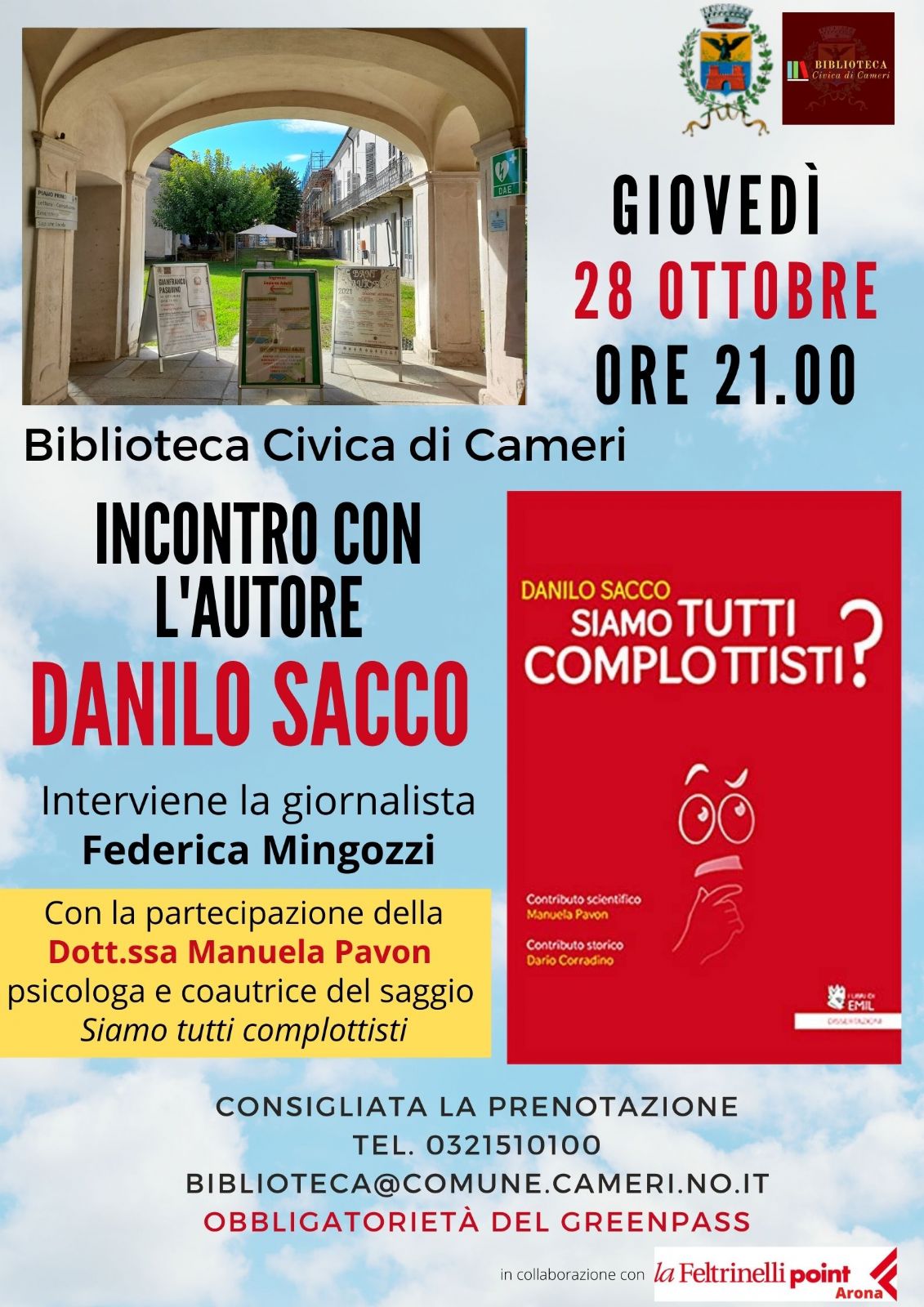 Incontro con l'autore - Danilo Sacco