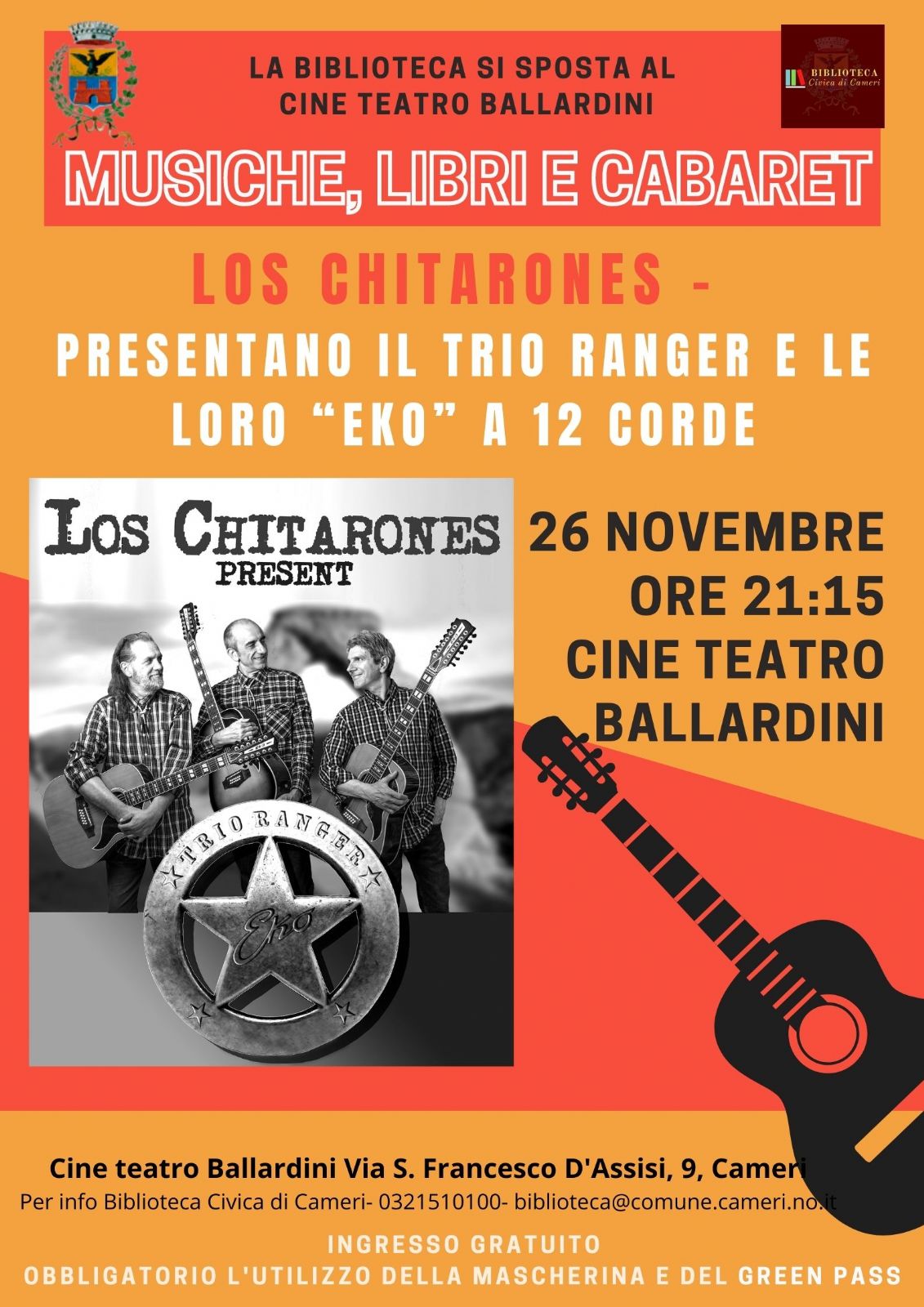Musica, libri e cabaret