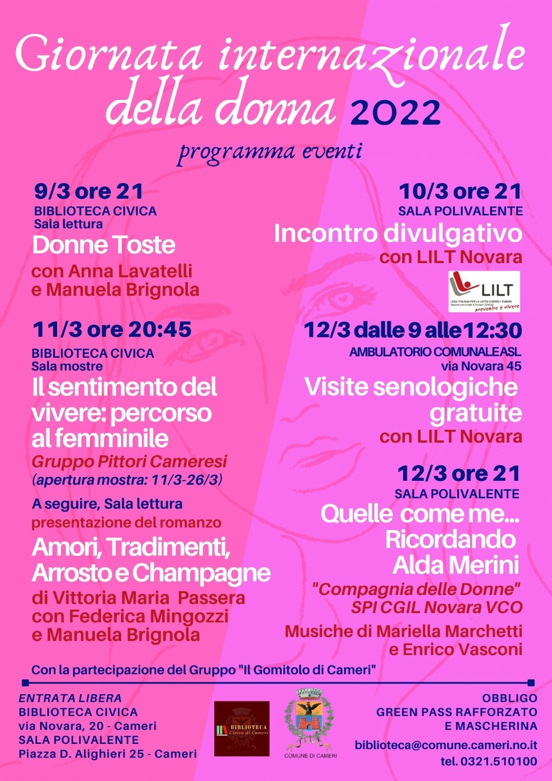 Giornata internazionale della donna // programma eventi