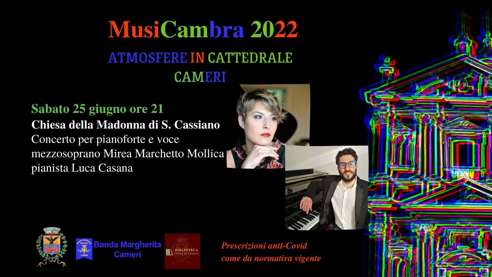 Concerto con Mirea Marchetto Mollica e Luca Casana // Festival "MusiCambra" 2022