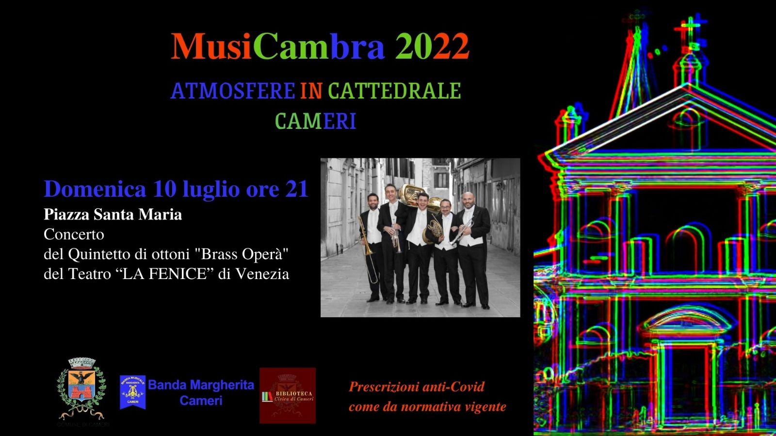 Concerto del quintetto Brass Operà // Festival "MusiCambra" 2022