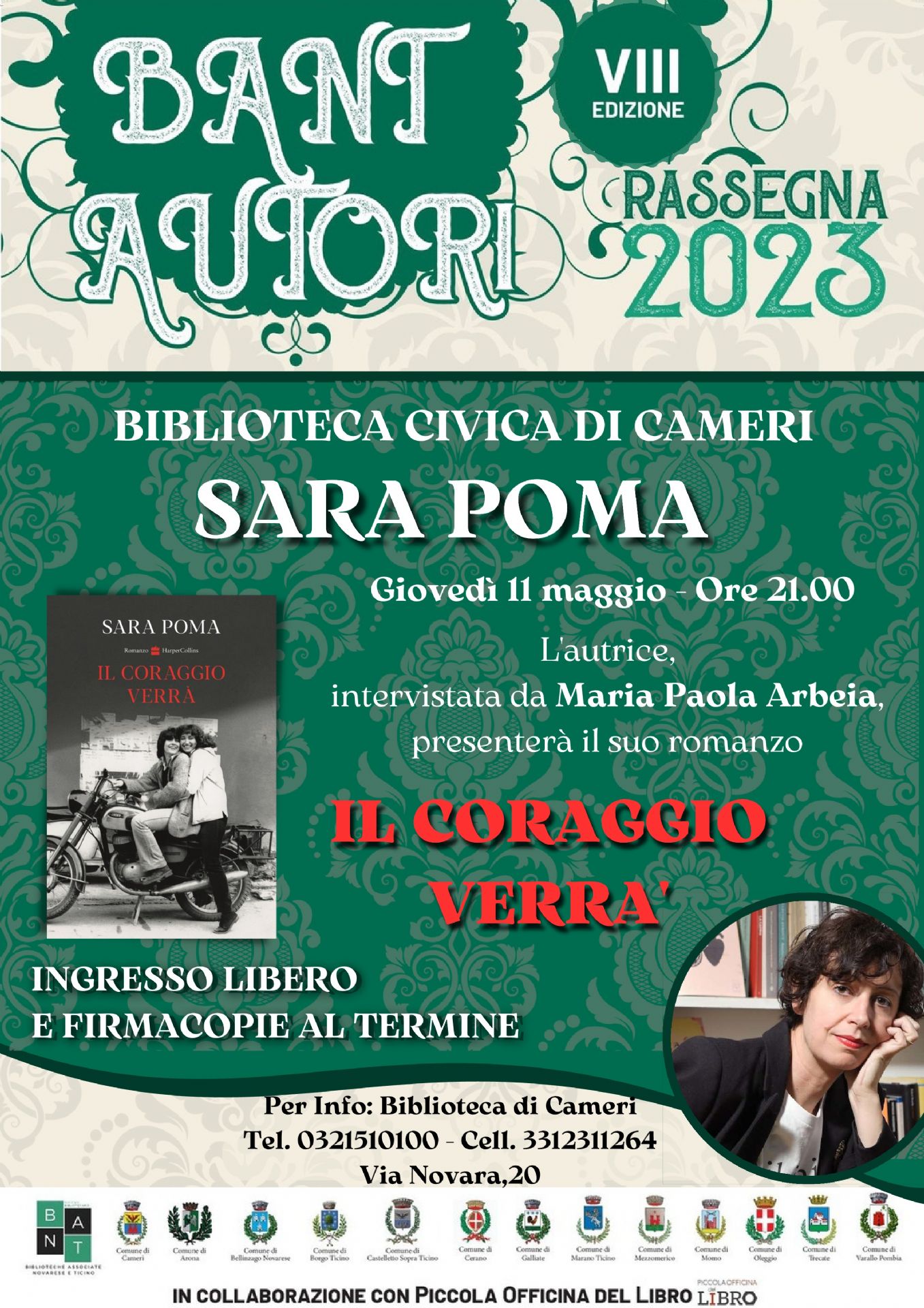 BANTAUTORI 2023. INCONTRO CON SARA POMA