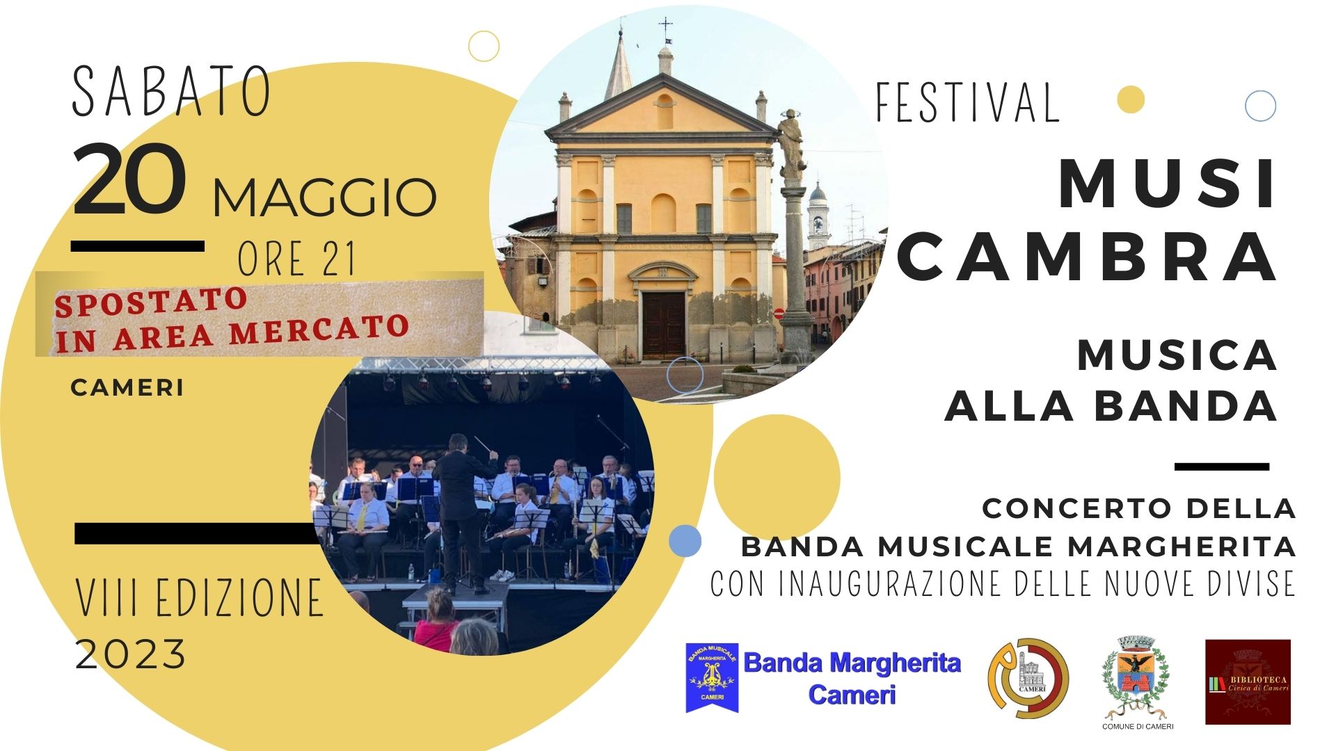 Concerto Banda Margherita // "Musica alla Banda" - Festival MusiCambra 2023