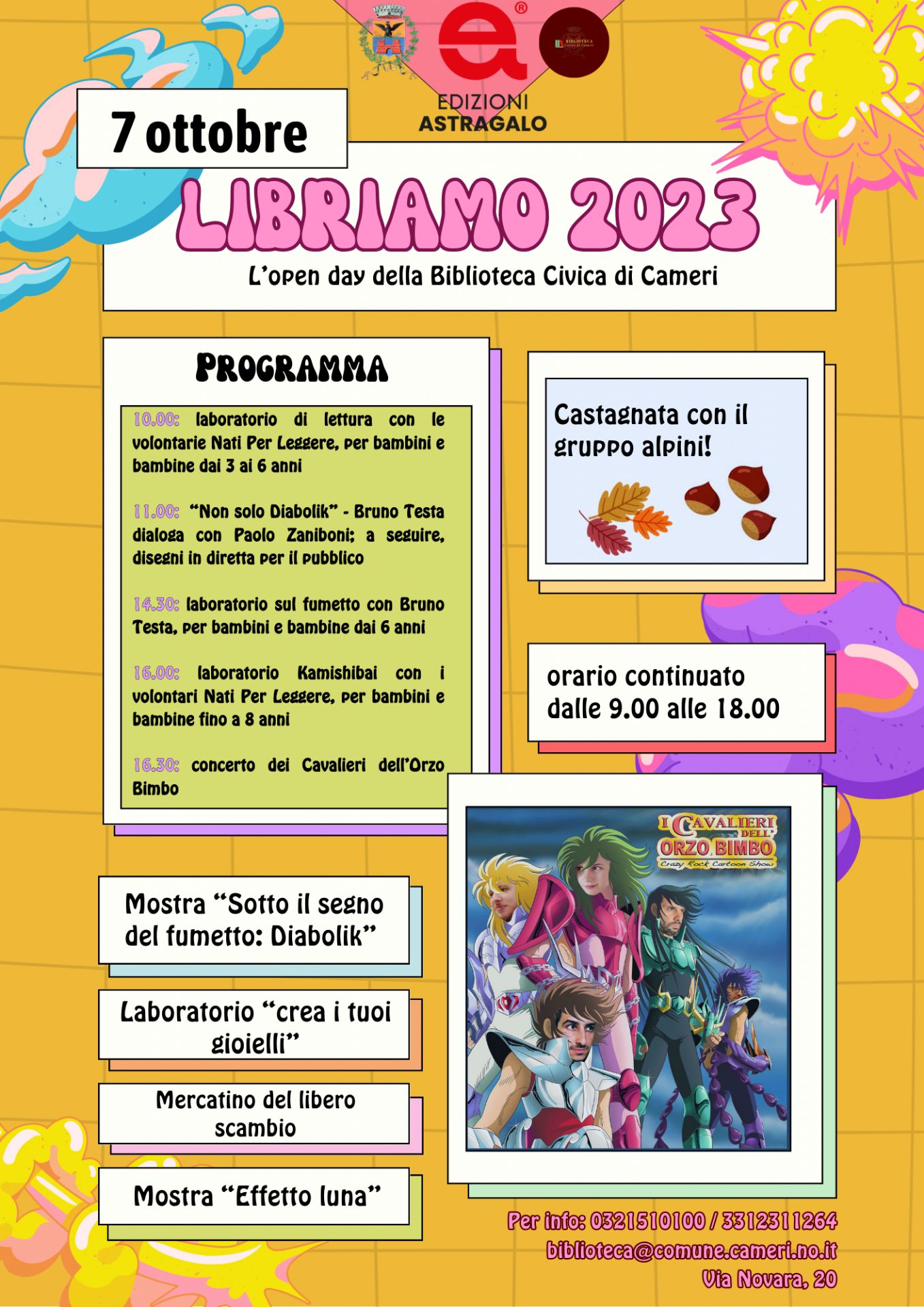 Libriamo 2023 - Open day in Biblioteca civica